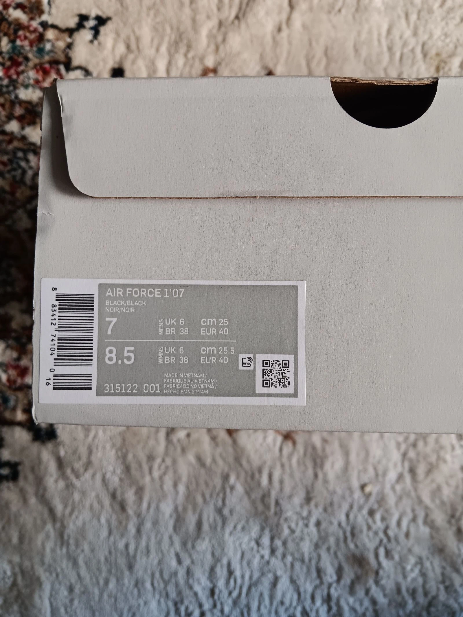 Air Force 1 Triplo Negro – photo 9